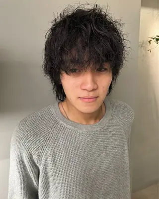 ショート カラー ケアパーマ/ケアブリ ーチdaisukeのヘアスタイル