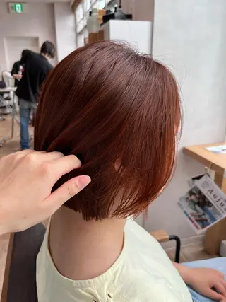 ミディアム カラー AVANCE. 古川楓のヘアスタイル