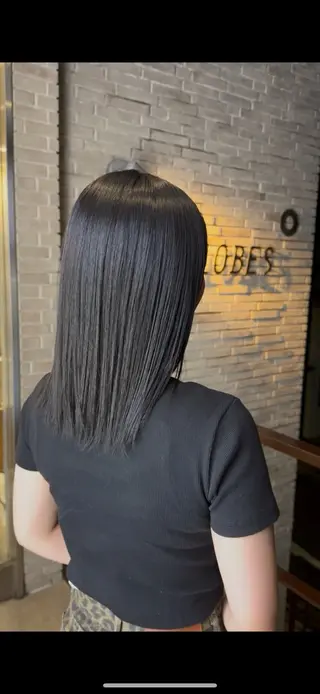 セミロング カラー SAKAMOTO YUMEのヘアスタイル