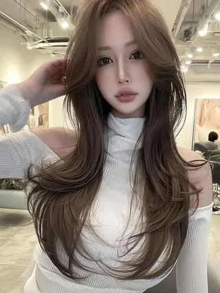 ロング FOCUS JAPAN2のヘアスタイル