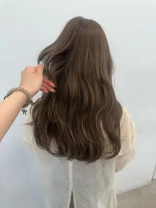 カラー 透明感×艶カラー🫧 SACHIKA💫のヘアスタイル
