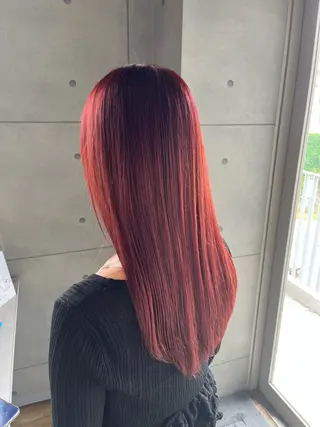 カラー 透明感・艶カラー 🩵miaのヘアスタイル