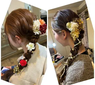 ロング ヘアアレンジ 森 陽子のマツエク・マツパデザイン