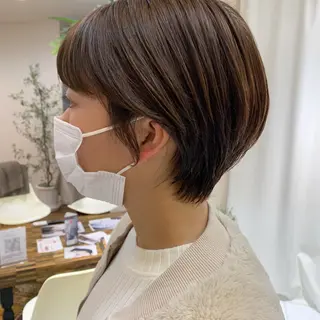 ショート 【韓国風くびれヘア】 joule小木曽輝のヘアスタイル