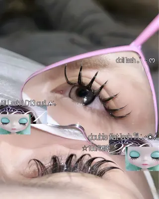 マツエク・マツパ ☆eyelist _miu☆のマツエク・マツパデザイン