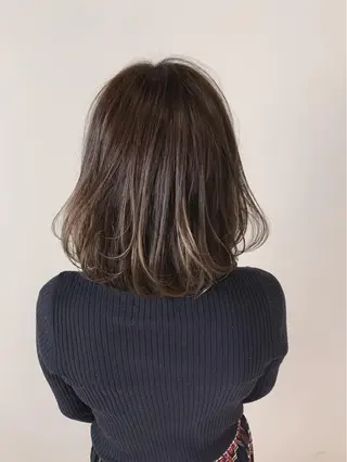 ミディアム カラー Ｋ Ｋのヘアスタイル