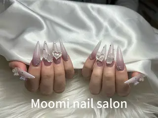 ロング 長さだし専門店 Moominのネイルデザイン