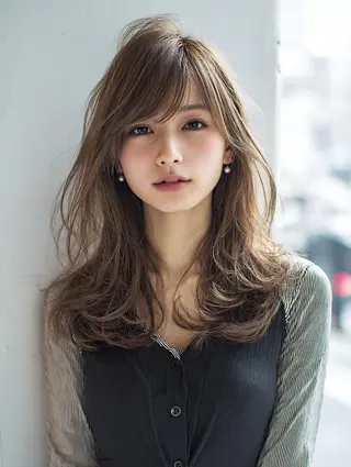 セミロング 艶髪診断で絶対綺麗✨ お悩み解決✨京谷宥✨のヘアスタイル