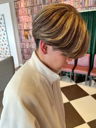 カラー メンズ 諸橋 陸斗のヘアスタイル