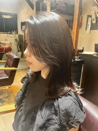 ミディアム . Lｉｅのヘアスタイル
