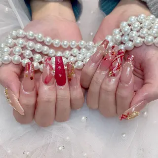 ネイル ロータス モデルのネイルデザイン
