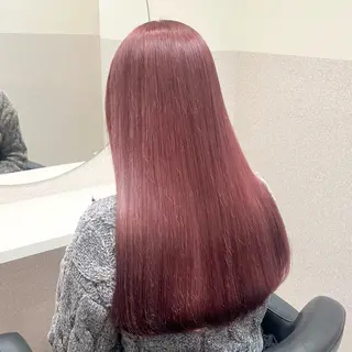 ロング カラー 🩵ブリーチカラー MIORI🩵のヘアスタイル