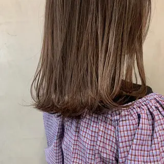 ミディアム カラー アンニュイヘア🪽 ayumiのヘアスタイル
