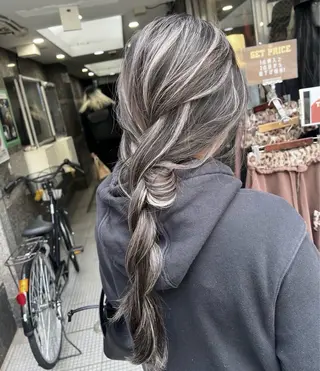 ロング カラー ヘアアレンジ 指名数No.1 /NAOYAのヘアスタイル