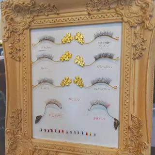 マツエク・マツパ ambi×tiara NAOKAのマツエク・マツパデザイン