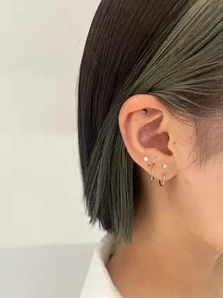 RINA🧤 デザインとボブのヘアスタイル