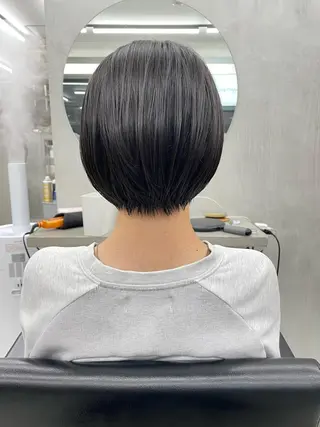 ショート カラー 👑ボブはお任せ ミヤノ👑のヘアスタイル