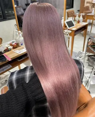 ロング カラー ヘアアレンジ 宇都宮美容室 ちなのヘアスタイル