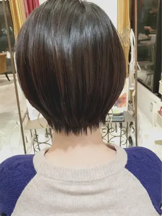 ショート カラー 大人女性ショート専門 tomodaのヘアスタイル