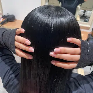 ロング カラー ネイル 。 。のヘアスタイル