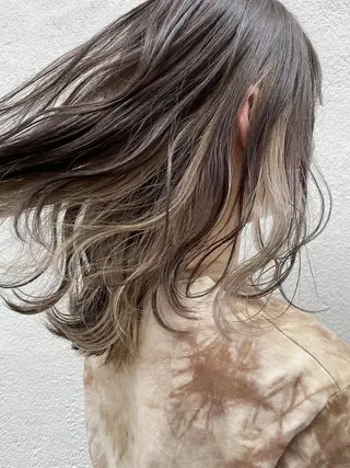 ミディアム 400種類以上カラー 夢の国な美容院♪のヘアスタイル