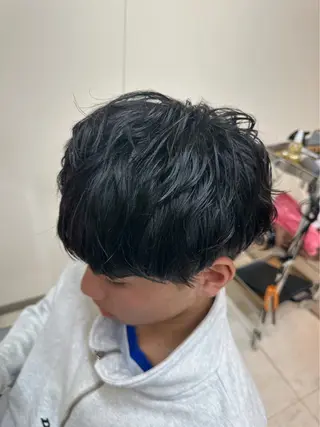 ショート カラー パーマ メンズ 成田No.1 メンズヘア/清和武虎のヘアスタイル