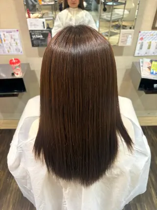 セミロング 鈴木 心花のヘアスタイル