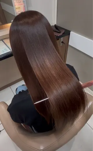 ロング パーマ 💎縮毛矯正💎 髪質改善・店長 伊藤のヘアスタイル