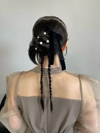 ヘアアレンジ メンズモテパーマ💙 fuwaのヘアスタイル