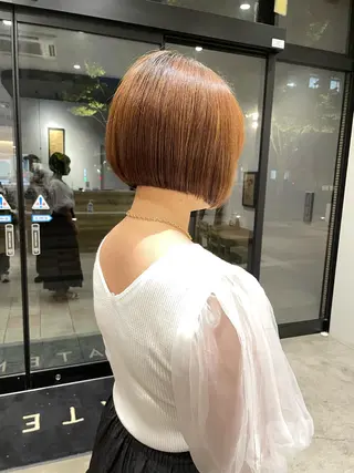 ショート SITY.レイヤー ボブ/透明感カラーのヘアスタイル