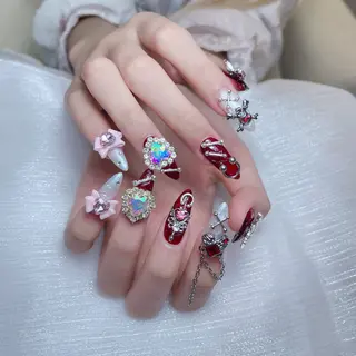 ネイル princess スカルプ専門店のネイルデザイン
