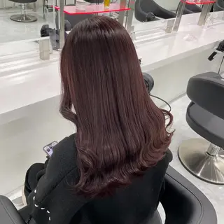 ロング カラー ブリーチなし透明感 💗RYOTAのヘアスタイル