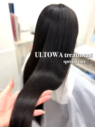 ロング カラー 韓国ヘア🤍髪質改善 🇰🇷AKANEのヘアスタイル