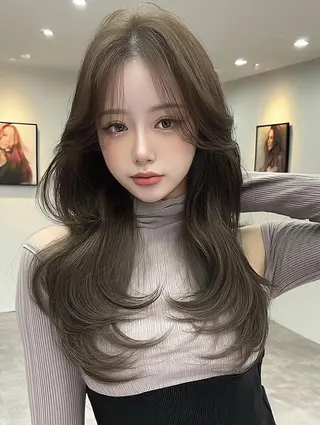 ロング FOCUS JAPAN2のヘアスタイル