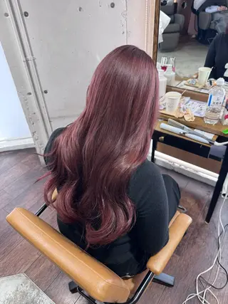 ロング カラー AVANCE.ens 広島袋町店ayuのヘアスタイル
