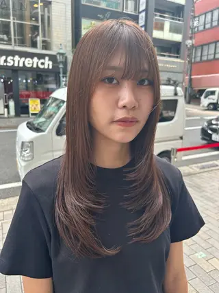 ロング stylist 倉本恋のヘアスタイル