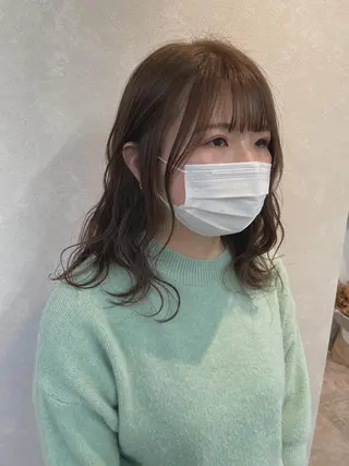 セミロング カラー 筑紫通り沿い | eNeのマツエク・マツパデザイン
