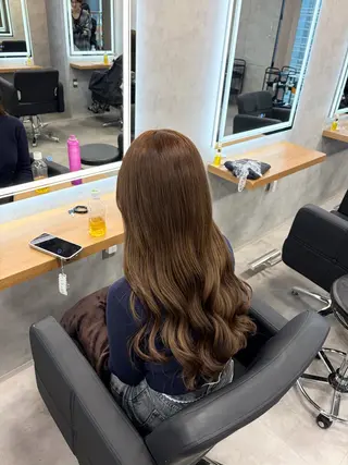 ロング 透明感/韓国風 RENA🤎のヘアスタイル