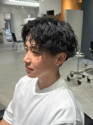 メンズ 布施メンズ特化美容師 秋山 涼のヘアスタイル