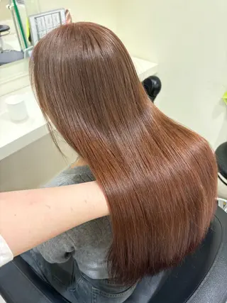 ロング カラー 💕мei 透明感カラー💕のヘアスタイル