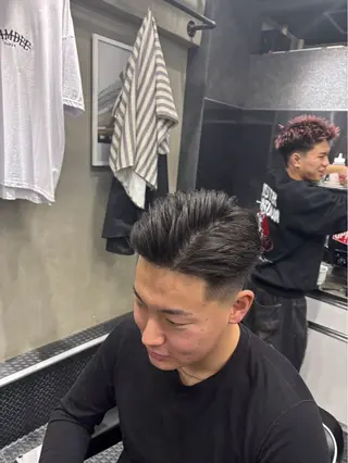 ショート メンズ メンズ特化理容師 ふうきのヘアスタイル