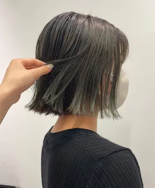 ミディアム カラー 🫧ハイトーン✨格安 より質💐マンツーマのヘアスタイル
