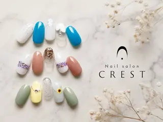 ネイル CREST(天王寺) 吉美 yoshimiのネイルデザイン