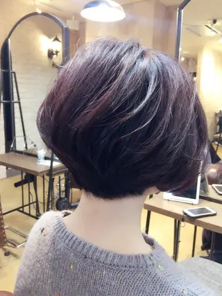 ショート siki. 石渡のヘアスタイル