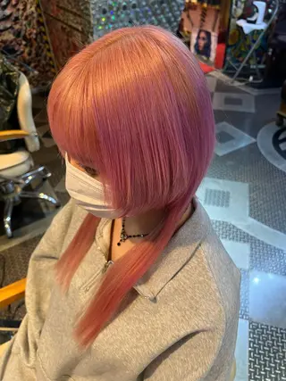 ミディアム カラー KOYA コヤのヘアスタイル