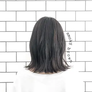 ミディアム カラー お洒落パーマ/ 艶カラー/michiのヘアスタイル