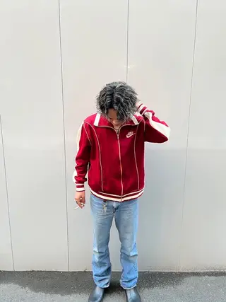 ショート カラー パーマ メンズ メンズサロン LiGKAITO🦖のヘアスタイル