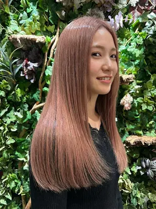 ロング カラー 支持率No.1💖 オチアイのヘアスタイル