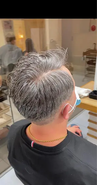 ミディアム ヘアアレンジ メンズ 🔮メンズ縮毛矯正 メンズパーマ💎竹永のヘアスタイル