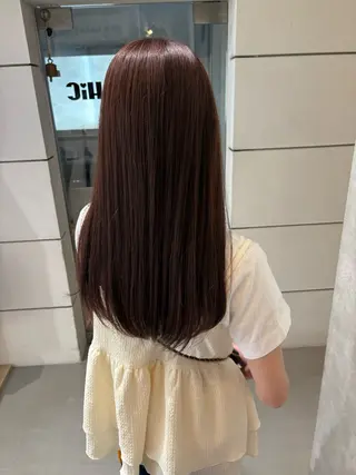 セミロング chic 有山 美瑠のヘアスタイル